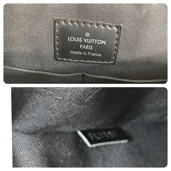 LOUIS VUITTONโDamier Graphite District PM Shoulder Crossbody Bag ๐ผ - Picture 8 of 17